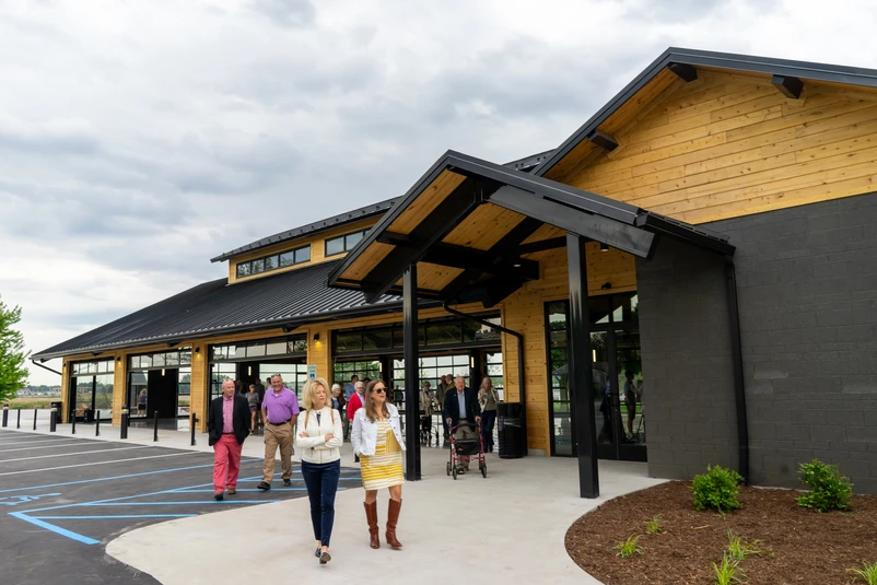 Detail from the Tanglefoot Park opening ceremony