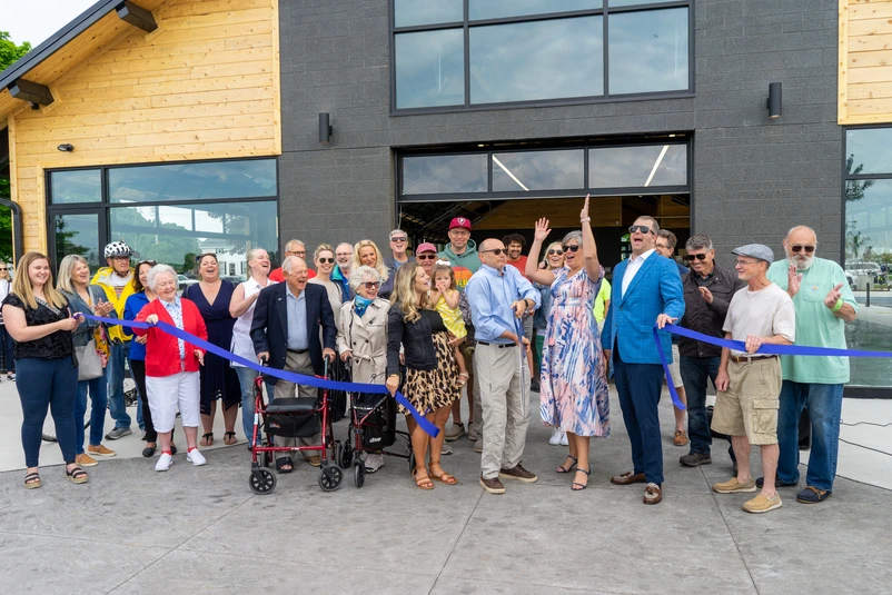 Tanglefoot Park grounds on opening day
