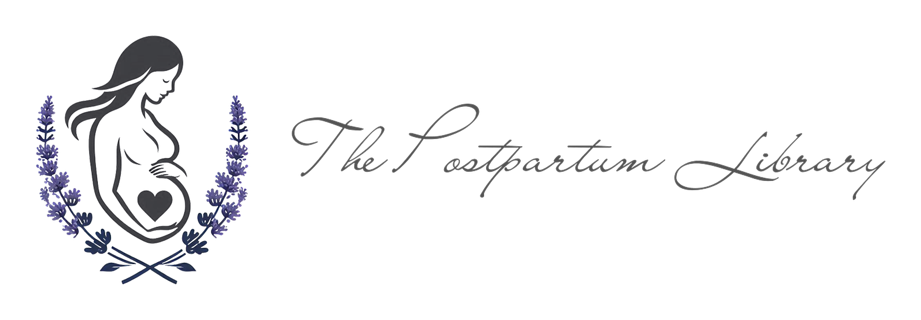 The Postpartum Library Logo