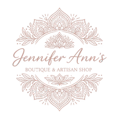 Jennifer Ann's Boutique and Artisan Shop final logo design